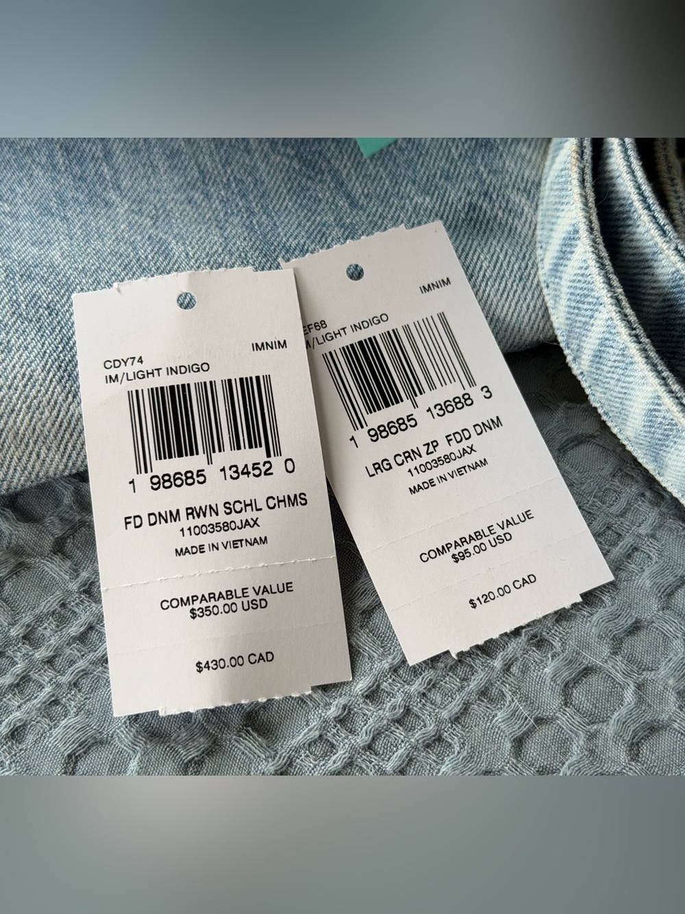 Coach Loved Denim Medium Rowan, with wallet bundle! - Picture 12 of 12